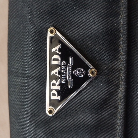 PRADA NYLON & LEATHER BIFOLD WALLET - Picture 2 of 12